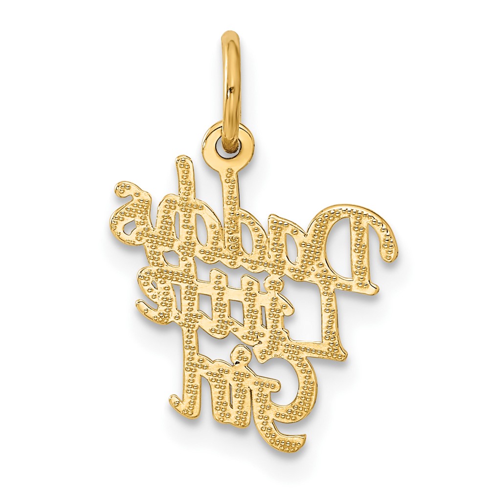 14k DADDYS LITTLE GIRL Charm (C279)