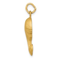 14K Yellow Gold Mother and Baby Charm view 2