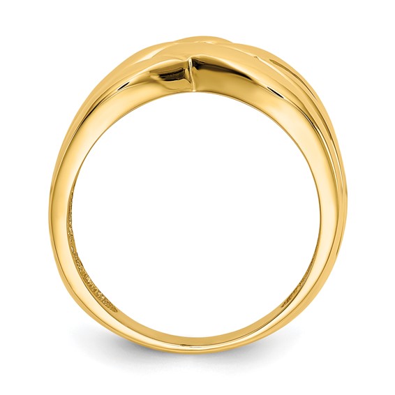 Gold Polished Fashion Rings