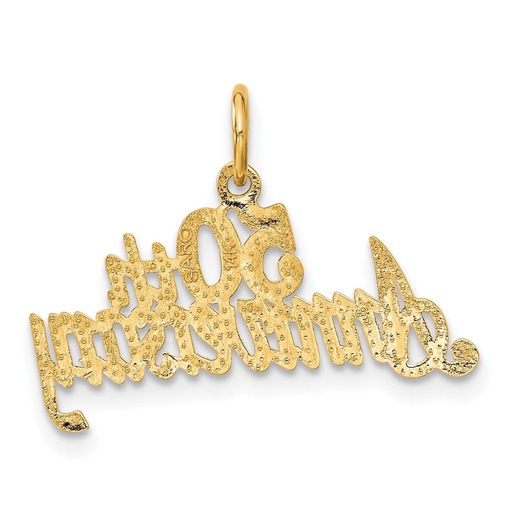 14k 50th ANNIVERSARY Charm (C288)