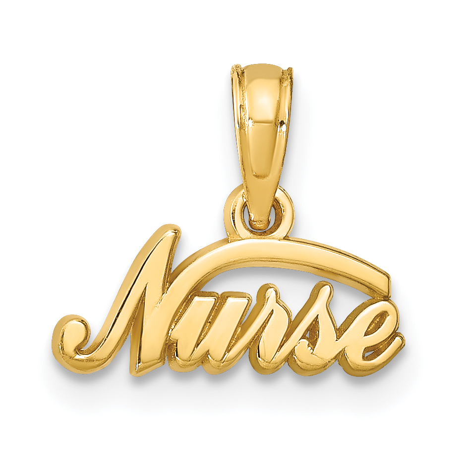 14k Nurse Pendant (C2963)