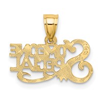 14K Yellow Gold Someone Special Charm view 3