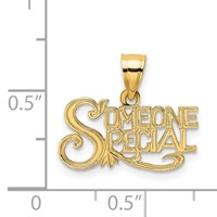 14K Yellow Gold Someone Special Charm view 4