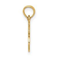 14K Yellow Gold #1 Auntie Charm view 2