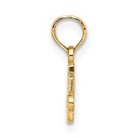 14K Yellow Gold Grandma's Girl Charm view 2