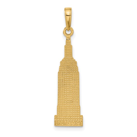 14k EMPIRE STATE Building Pendant