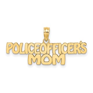 Gold Polished First Responder Pendants