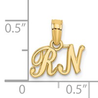 14K R.n. Charm view 3