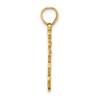 14K Polished Dancer Charm view 2