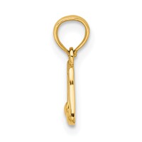 14K Double Music Notes Charm view 2
