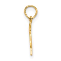 14K Yellow Gold #1 Drummer Charm view 2