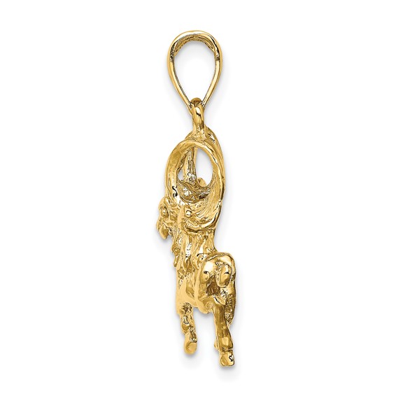 Gold Zodiac Pendant
