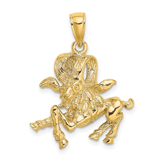 Gold Zodiac Pendant