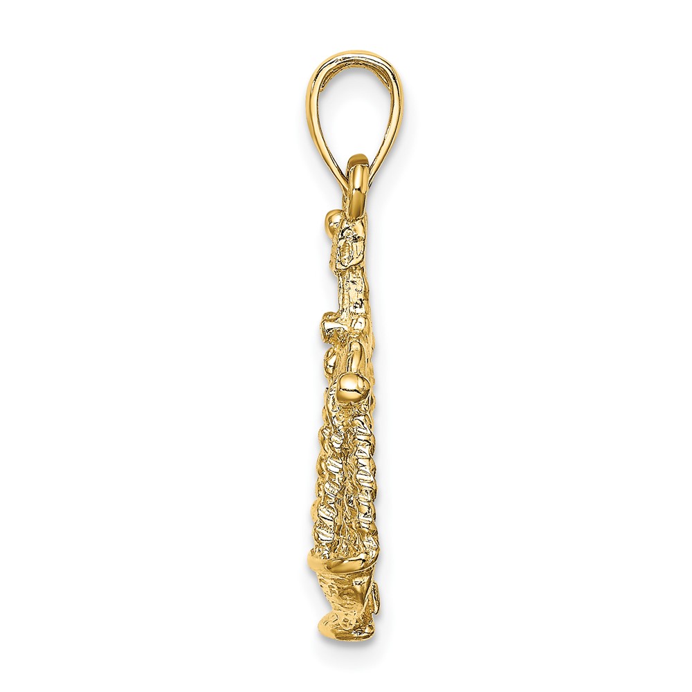 14k Large Libra Zodiac Charm (C3173)