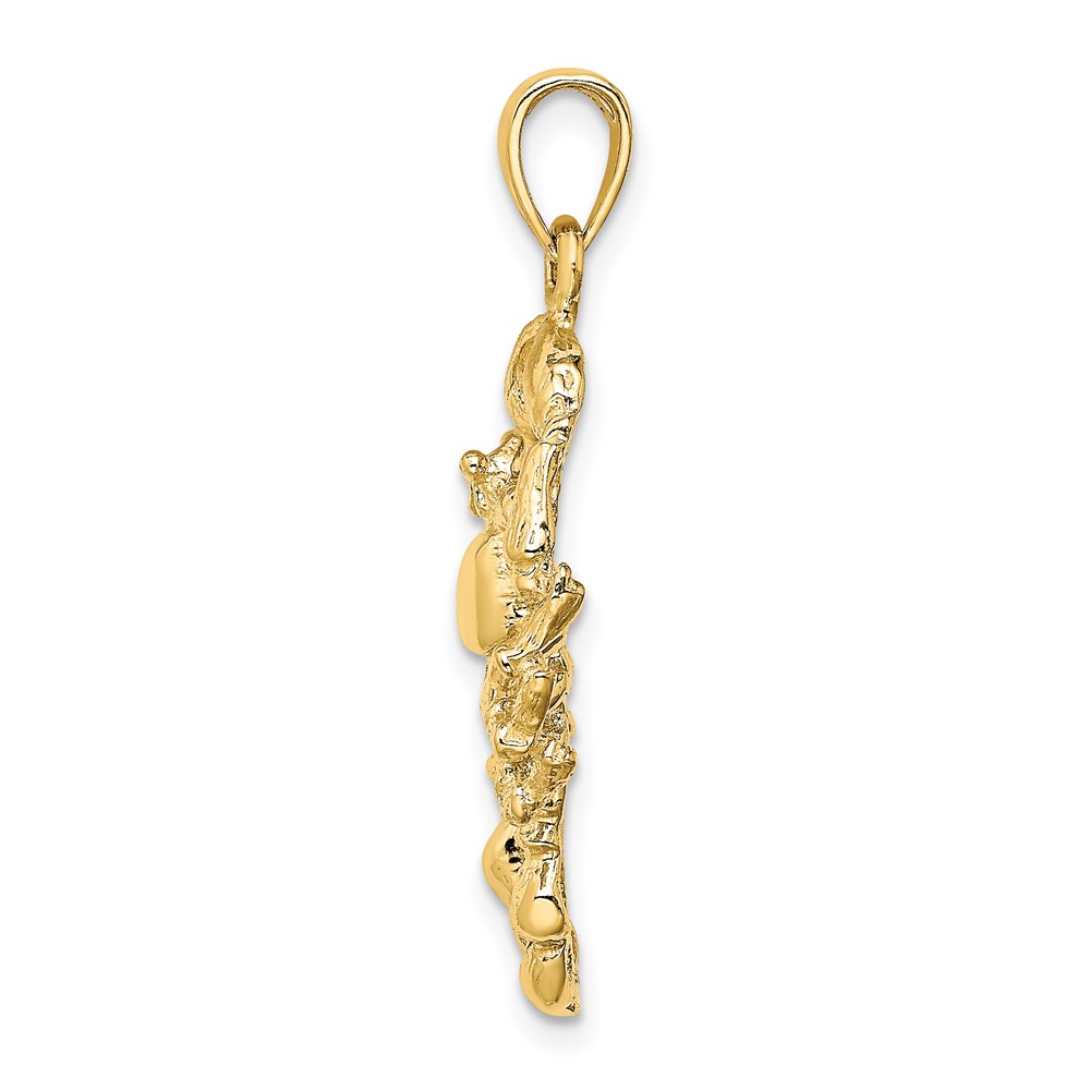 14k Large Scorpio Zodiac Charm (C3174)