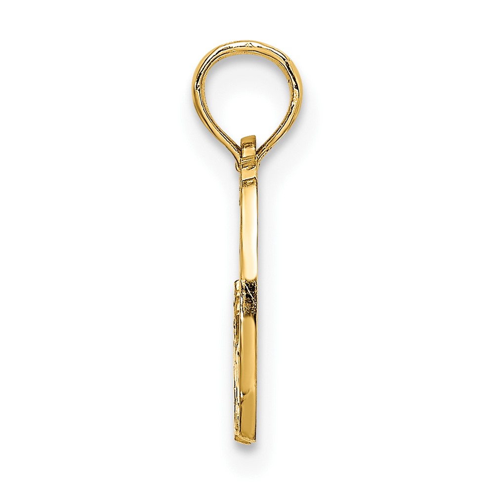 14K CAPE COD Map Charm (C3237)