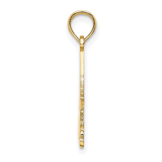 14k I HEART STONE HARBOR Sailboat Charm