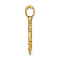 14K Anchor Pendant view 2