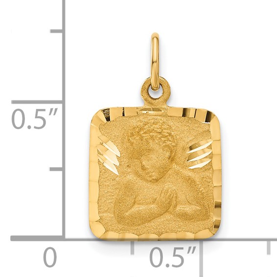 Gold Cherub Pendants
