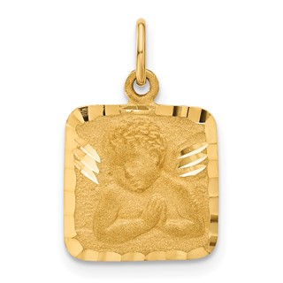 Gold Cherub Pendants