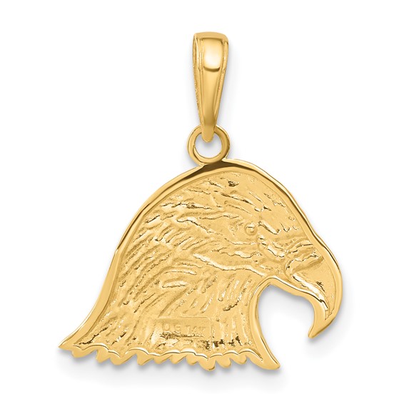 Gold Polished Eagle Pendants