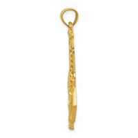 14K Giraffe Pendant view 2