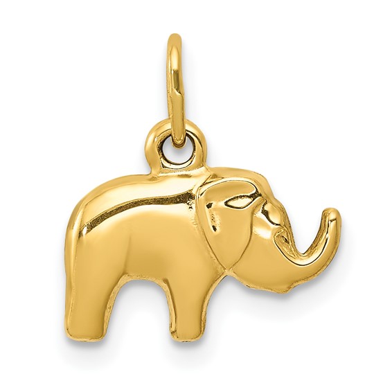 Gold Polished Jungle Animal Pendants