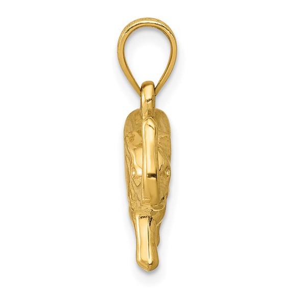 Gold Polished Jungle Animal Pendants