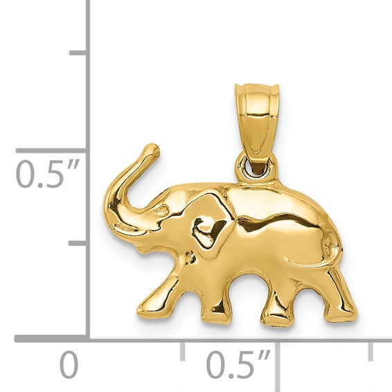 Gold Polished Jungle Animal Pendants