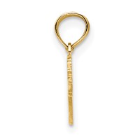14K Female Swimmer Charm view 2