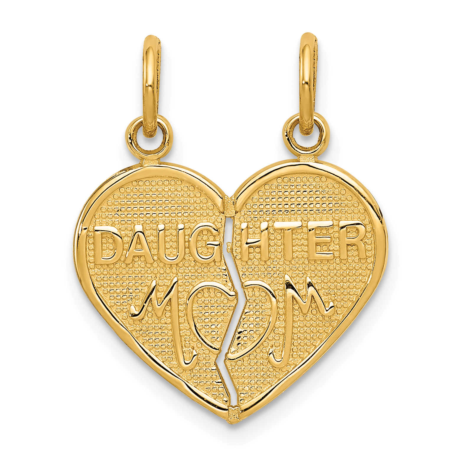 14k Break-apart MOM-DAUGHTER Charm (C353A)
