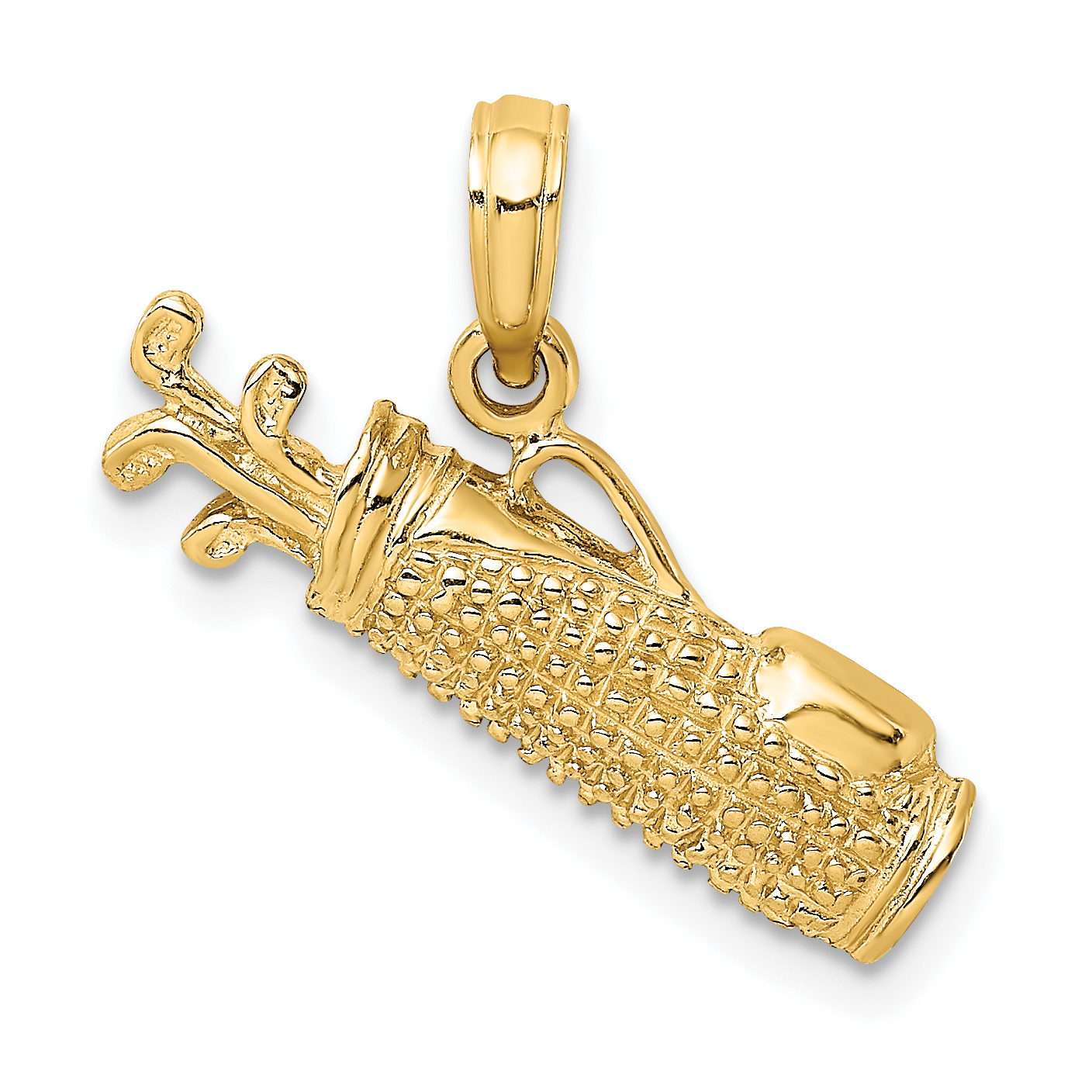 14k Golf Bag Charm (C3548)