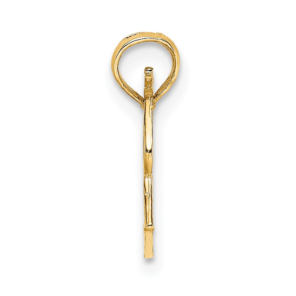 14k Megaphone with Handle Charm (C3551)