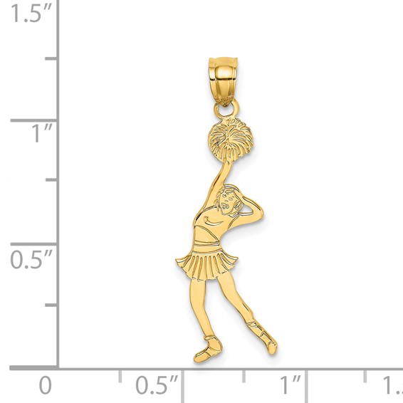 Gold Polished Sports Pendants