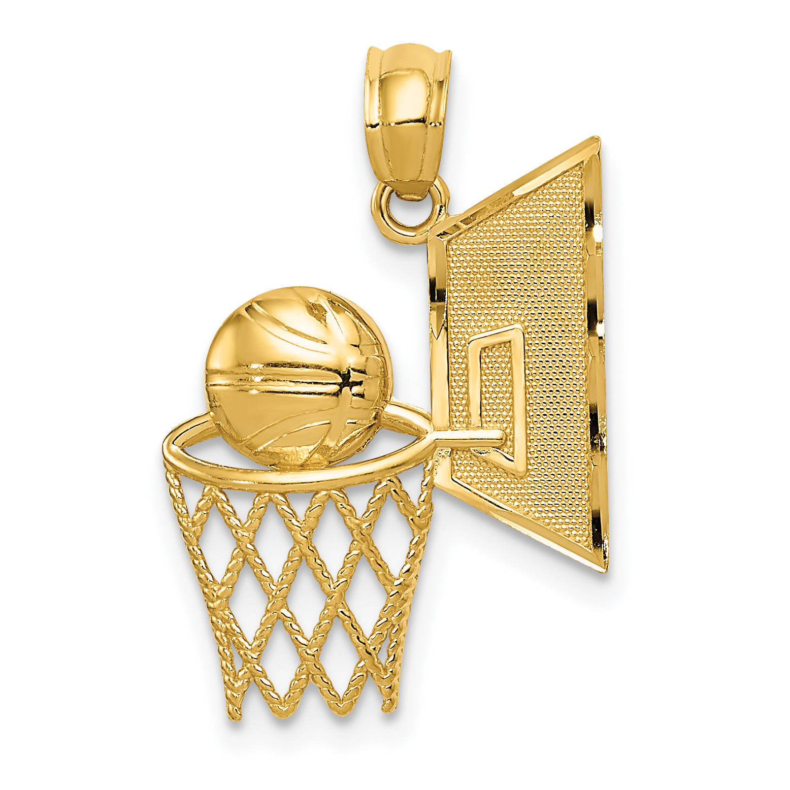 14k Basketball Pendant (C3583)