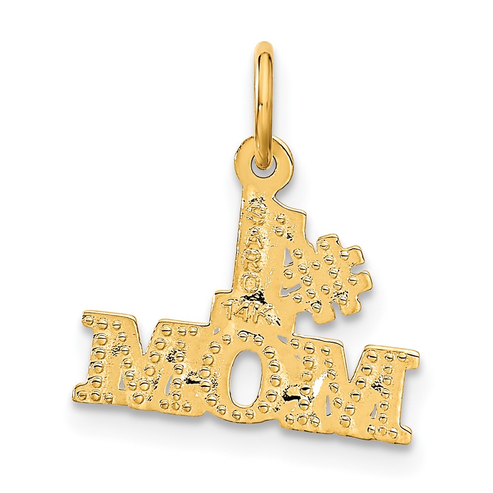 14k #1 MOM Charm (C361)