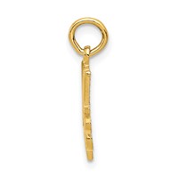 14K Yellow Gold Mom Charm view 2