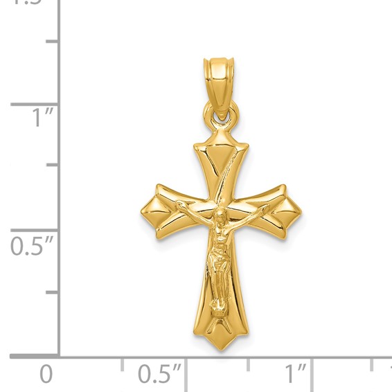 Gold Crucifix Pendant