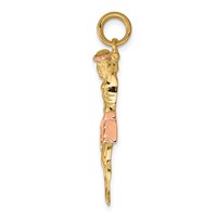 14K Two-tone Rose Corpus Pendant view 2