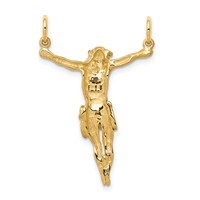 14K Two-tone Rose Corpus Pendant view 4