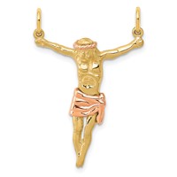 14K Two-tone Rose Corpus Pendant view 1