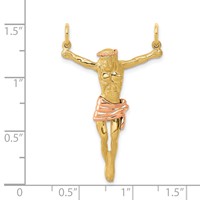14K Two-tone Rose Corpus Pendant view 4