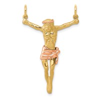 14K Two-tone Rose Corpus Pendant view 1