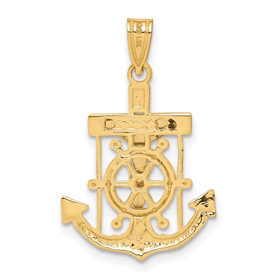 Gold Mariner Crucifix Pendants