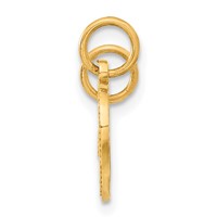 14K Yellow Gold Duck Charm view 2