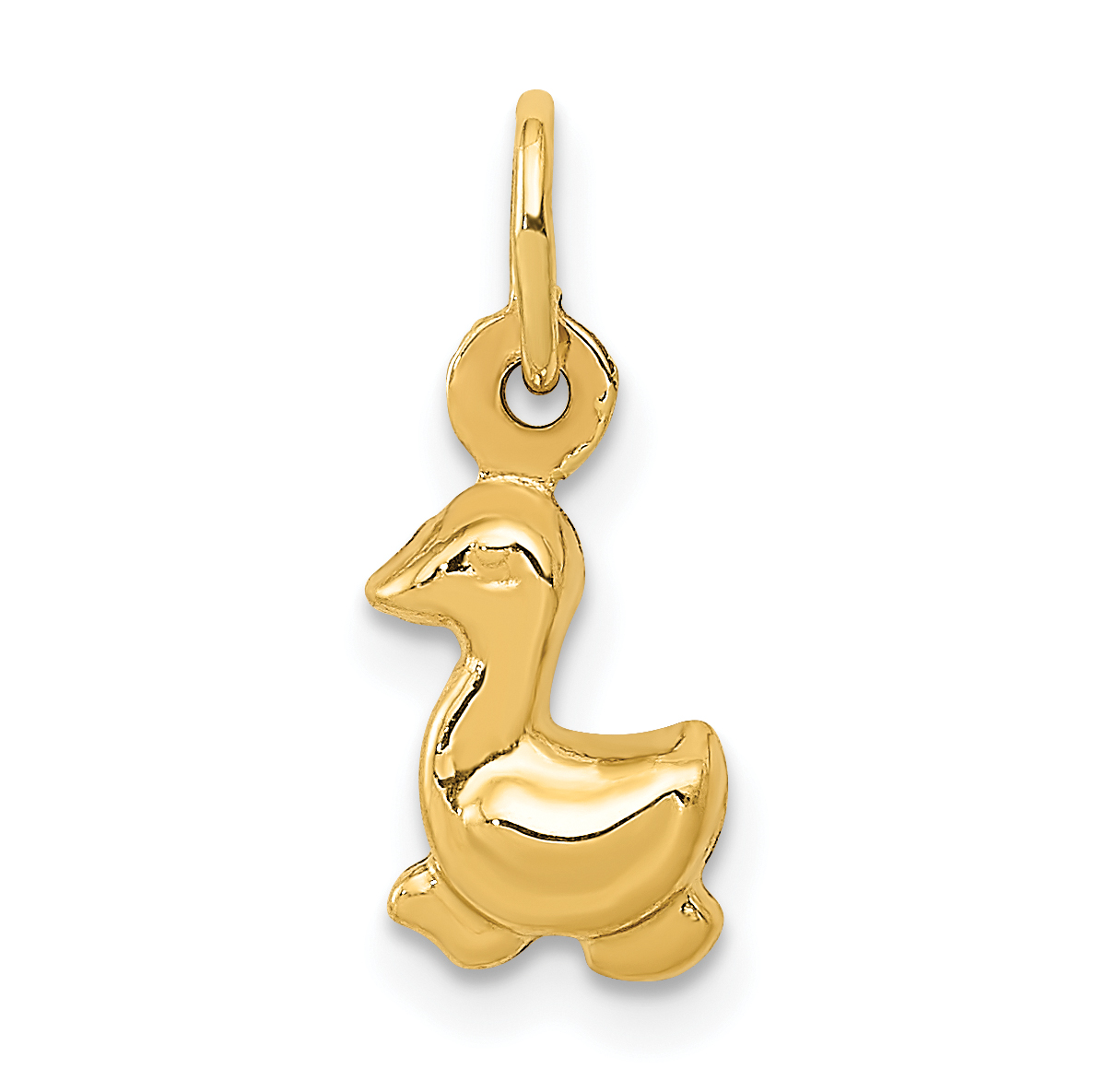 14k Duck Charm (C3753)