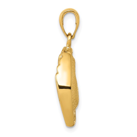 Gold Polished Sports Pendants
