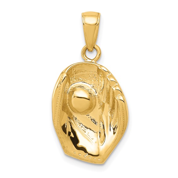 Gold Polished Sports Pendants