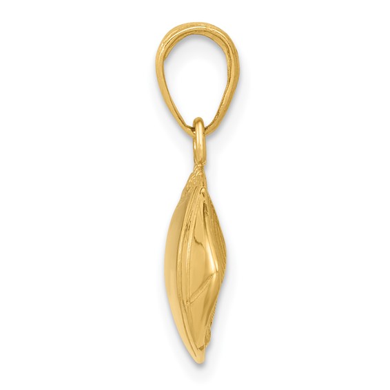 Gold Polished Sports Pendants