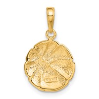 14K Yellow Gold Basketball Pendant view 3